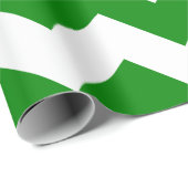 Groen en wit, extra groot papier voor het verpakke (Rol Hoek)