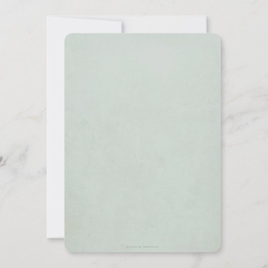 Groen en wit flesje met rooster kaart (Achterkant)