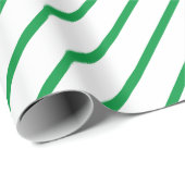 Groen en wit gestreept omslagpapier cadeaupapier (Rol Hoek)