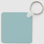 Groen en wit gestreepte Pickleball Gepersonaliseer Sleutelhanger (Achterkant)