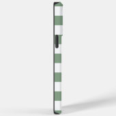 Groen en wit Gingham Patroon Case-Mate iPhone Case (Achterkant / Rechts)