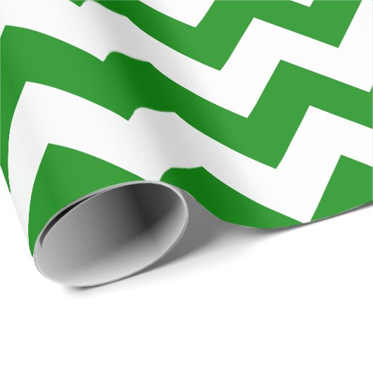 Groen en wit, groot papier voor het verpakken van  (Rol Hoek)