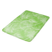 groen en wit Marmer abstract Badmat (Gekanteld)