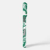 Groen en wit marmer - papier marmerstijl Case-Mate iPhone case (Achterkant / Rechts)