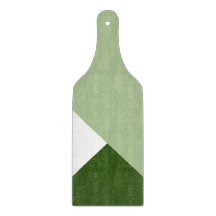 Groen en Wit Modern Kleurblok 2