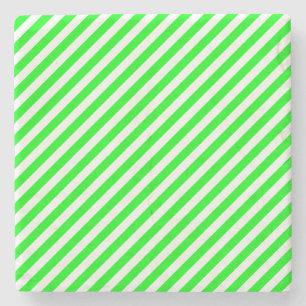 Groen en wit, Onderzetter op het Stripesplein