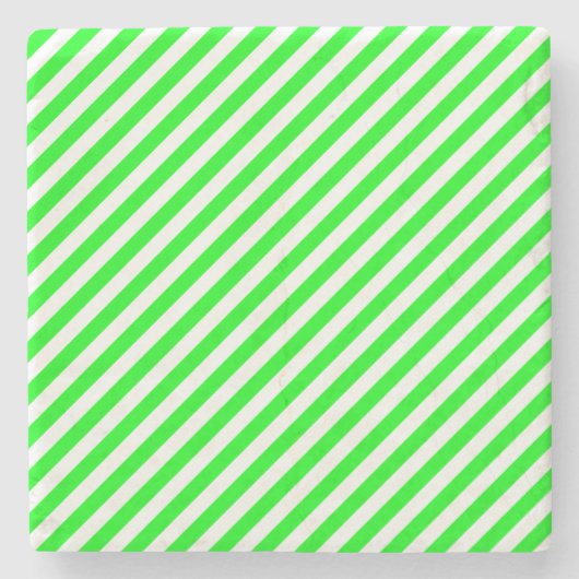 Groen en wit, Onderzetter op het Stripesplein (Voorkant)