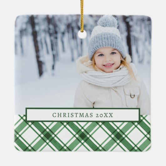 Groen en wit Ornament (Achterkant)