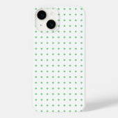 Groen en wit patroon Case-Mate iPhone case (Achterkant)