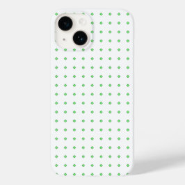 Groen en wit patroon Case-Mate iPhone 14 hoesje