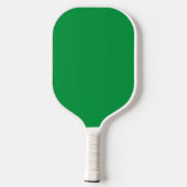 Groen en Wit Pickleball Club Team Speler Custom Paddle (Achterkant)