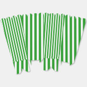 Groen en wit Popcorn Bedankdoosjes (Ongevouwen)