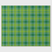 Groen en wit Sint-Patrische patronen in additiella Cadeaupapier (Vlak)