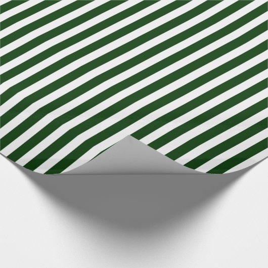 Groen en wit strippatroon cadeaupapier (Hoek)