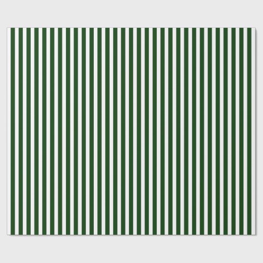 Groen en wit strippatroon cadeaupapier (Vlak)