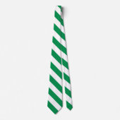 Groen en wit Stropdas (Voorkant)