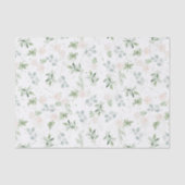 groen en wit tissuepapier (Voorkant)