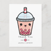 Groen en wit waterverf bloemendesign trouwkaarten  briefkaart (Voorkant)