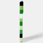 Groen en witte vierkanten Patroon Case-Mate iPhone Case (Achterkant / Rechts)