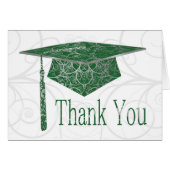 Groen en Zilver Bloemen Pet (Voorkant Horizontaal)