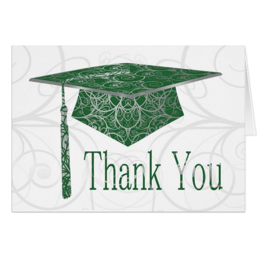 Groen en Zilver Bloemen Pet (Voorkant Horizontaal)