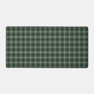 Groen en Zilver Plaid Bureaumat