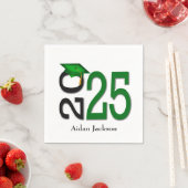 Groen en zwart 2025 Afstuderen met naam Servet (Insitu)