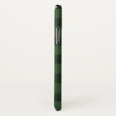 Groen en zwart buffelpatroon Case-Mate iPhone case (Achterkant / rechts)