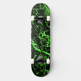 Groen en zwart (compleet met vrachtwagens en wiele persoonlijk skateboard