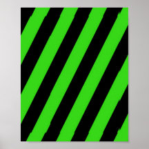 Groen en zwart diagonaal strepenpatroon