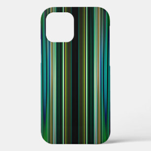 Groen en zwart gestreept patroon Hoesje-Mate iPhon Case-Mate iPhone Case