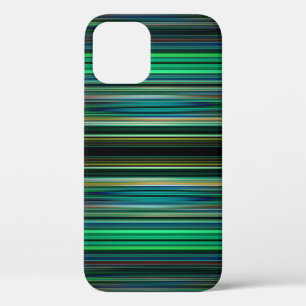 Groen en zwart gestreept patroon Hoesje-Mate iPhon Case-Mate iPhone Case