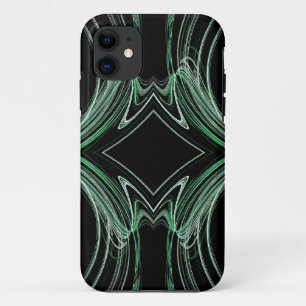 Groen en zwart iPhone 5 Hoesje-Mate Barely daar 11 Hoesje
