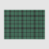 Groen en zwart patroonpatroon tissuepapier (Voorkant)