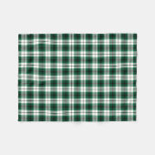 Groen en Zwart Plaid Lamont Clan Jurk Tartan Fleece Deken (Voorkant (Horizontaal))