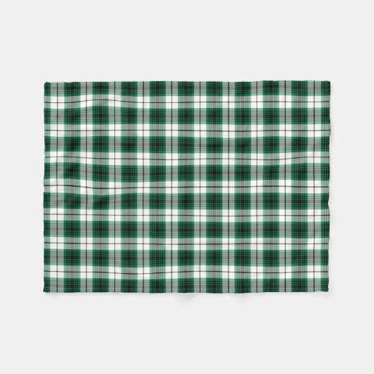 Groen en Zwart Plaid Lamont Clan Jurk Tartan Fleece Deken (Voorkant (Horizontaal))