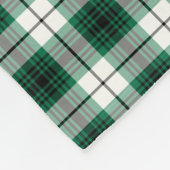 Groen en Zwart Plaid Lamont Clan Jurk Tartan Fleece Deken (Hoek)