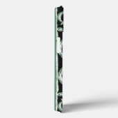 Groen en zwart scrollwerk patroon Case-Mate iPhon iPhone Case (Achterkant / Rechts)