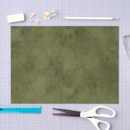 Groen en Zwart Splatter Tissuepapier (Craft)