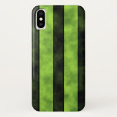 Groen en zwart Stripe design Case-Mate iPhone Case (Achterkant)
