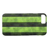Groen en zwart Stripe design Case-Mate iPhone Case (Achterkant (Horizontaal))