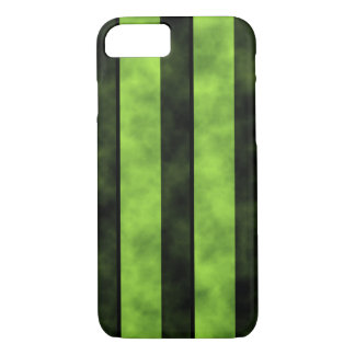 Groen en zwart Stripe design iPhone 8/7 Hoesje