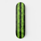 Groen en zwart Stripe design Persoonlijk Skateboard (Voorkant)