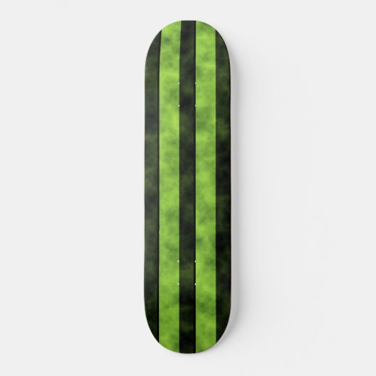 Groen en zwart Stripe design Persoonlijk Skateboard (Voorkant)