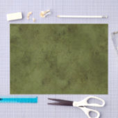 Groen en zwarte spatten tissuepapier (Craft)