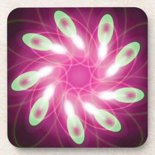 Groen EscapingPaars Bier Onderzetter