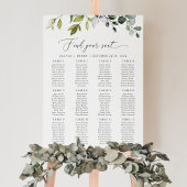 groen, eucalyptus bladeren, bruiloft zitgrafiek poster