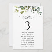 Groen, Eucalyptus bladeren, Zitkaarten Kaarten (Voorkant)