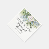 Groen Eucalyptus Elegant Stof Oefen Diner Servet (Hoek)