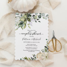 Groen Eucalyptus Pompoen Herfst Koppel Bruisfeest